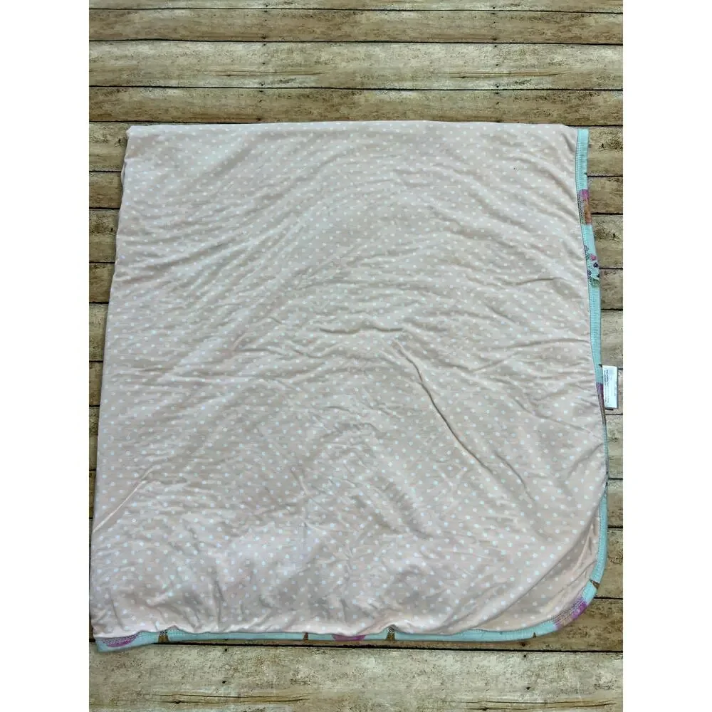 Posh Peanut Sophia Ice Cream Floral Patoo Bamboo Blanket 40x40